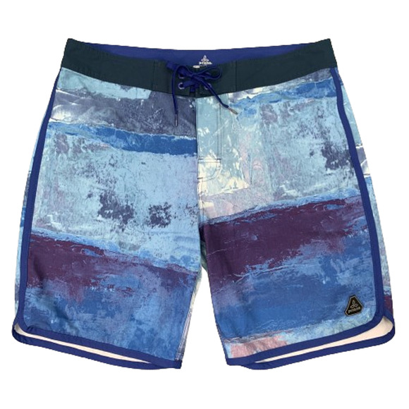 Prana Board Shorts Mens 36 Dusky Skies Elliot High Seas Lightweight Surf Swim - Picture 1 of 12